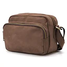 Небольшая мужская сумка через плечо на 2 отделения TARWA 23х16х11 см sum0028182