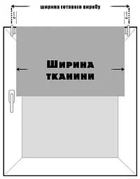 Ролети на вікна Рулонні штори Ролети тканинний льон 1870 Рожевий 620 - мініатюра 3