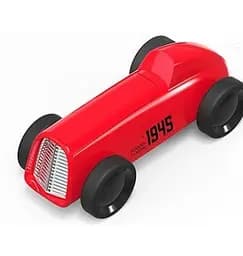 Розгалужувач хаб Usb Xiaomi BCASE Retro Classic Car Usb Splitter Festive DSHJ-B-1903 червоний - мініатюра 2