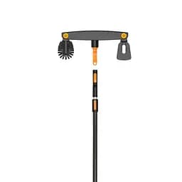 Щітка для очищення жолобів Fiskars OneClick + ручка L, 220–400 см (1080718)