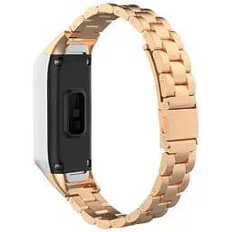 Металлический ремешок Primolux для фитнеса браслета Samsung Galaxy Fit (SM-R370) Rose Gold