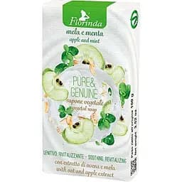 Мыло натуральное Florinda Чистота и подлинность Яблоко и Мята, 100 г