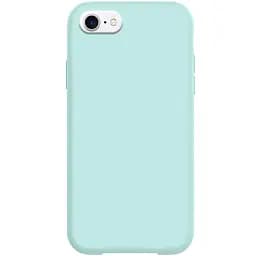 Чохол Silicone Case Full Protective (AA) NO LOGO для Apple iPhone 6/6s (4.7) Бірюзовий / Turquoise