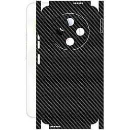 Захисна плівка StatusSKIN для Tecno Spark 30C 4G Корпус Вініл Карбон чорний