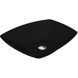 Умивальник Miraggio Lex S mirastone black 0000418, Чорний матовий