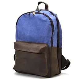 Кожаный мужской рюкзак TARWA 40х31х13 см sum0026167