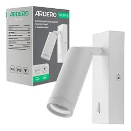 Настінний світильник Ardero ML511-S під лампу білий