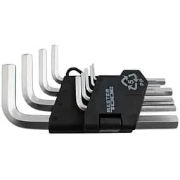 Набір шестигранних ключів Mastertool (у наборі 9 шт. 1.5-10 мм) 75-0955