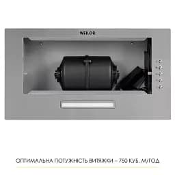 Витяжка повновбудована Weilor WB 64 SS - мініатюра 8