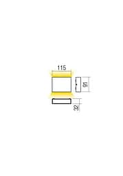 Бра вуличне KAMAL AP LED 4.4W IP54 DG 3000K (5.1.2) Redo 90376 - мініатюра 2