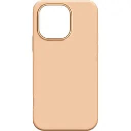 Чохол Make Apple iPhone 16 Pro Silicone Desert Titanium