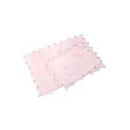 Набір килимків Irya - Alya pembe рожевий 60x90+40x60