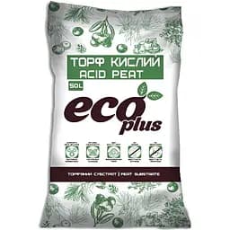 Торф'яний субстрат Eco Plus Торф кислий 50 л (000019000)