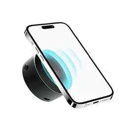 Автотримач XO C155 Magnetic Car Suction Holder Mount 360°Rotation Magnetic Car Phone чорний - мініатюра 3