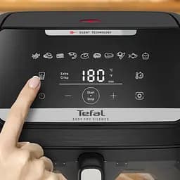 Мультипіч Tefal Tefal Easy Fry Silence XXL 1800Вт 7 10 програм з віконцем пластик чорний - мініатюра 8