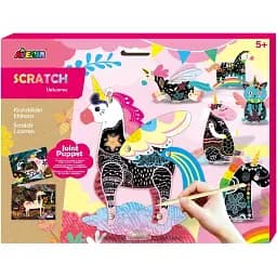 Набор для творчества Avenir Скретч-арт Единорог (CH191683)