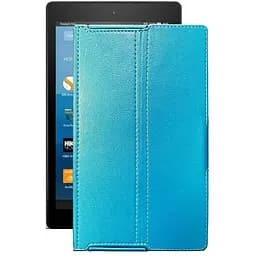 Чохол StatusCASE з екошкіри для планшету Amazon Fire HD 8 2017 Блакитний
