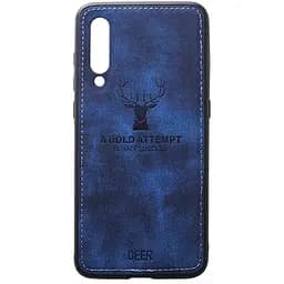 Чохол-накладка Toto Deer Shell With Leather Effect Case Xiaomi Mi 9 Dark Blue
