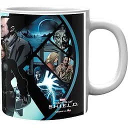 Кружка GeekLand білі Агенти Щ.И.Т Agents of S.H.I.E.L.D. комікс AS.02.004