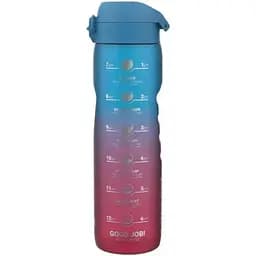 Пляшка для води ION8 1000 мл BPA Free Times To Drink (ЕКО пляшка) Blue &amp; Pink (I8RF1000PBPMOT)