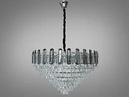 Велична, ексклюзивна, ультрасучасна кришталева люстра на 16 ламп, діаме.