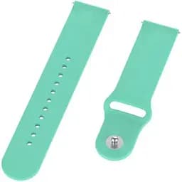 Силіконовий ремінець BeCover для Huawei Watch GT 2 42 mm Marine-Green (706245) - мініатюра 2