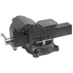 Тиски слесарные поворотные с наковальней Yato b=150мм (YT-6503)