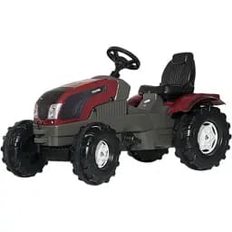 Педальный трактор Rolly Toys rollyFarmtrac Valtra T213 бордовый с серым (601233)