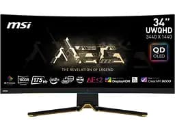 Монітор MSI MEG 342C QD-OLED (34"/UWQHD 3440х1440/175Hz/HDR)