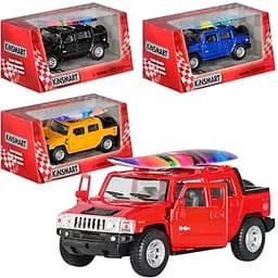 Колекційна машинка металева Hummer H2 Surfboard