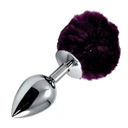 Анальная пробка LoveToy Large Silver Plug 17 см (черный)