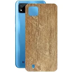 Захисна плівка StatusSKIN для Realme C20A 2021 Корпус Вініл Дерево світле