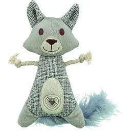 Іграшка Trixie для котів Єнот XXL пір'я з котячою м'ятою 30 см