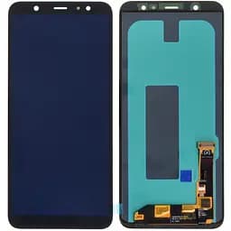 Дисплей Samsung A605 Galaxy A6+ 2018 /J805 чорний, OLED