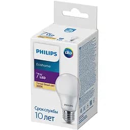 Світлодіодна лампа Philips Ecohome LED Bulb, 7W, 3000K, E27 (929002298617)