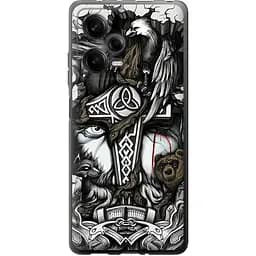 Чохол EndorPhone силіконовий Xiaomi Redmi Note 12 Pro 5G Тату Вікінг (4098u-2932-26985)