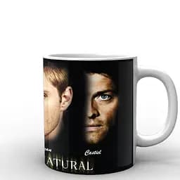 Кухоль GeekLand Supernatural Sam Dean Castiel SN.02.006 330 мл білий