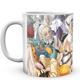 Кухоль GeekLand Goblin Slayer Вбивця Гоблінів Жриця Ельф Шаман GobS 02.13 330 мл білий