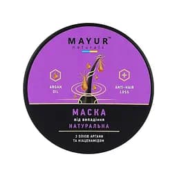 Маска для волосся Mayur Проти випадіння з Аргановою олією та Ніацинамідом 500 мл (4820230954661)