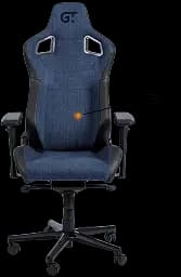 Геймерське крісло GT Racer чорне з темно-синім (X-8005 Dark Blue/Black) - мініатюра 2