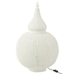 Лампа в марокканському стилі J-Line металева 78 см біла (40898)