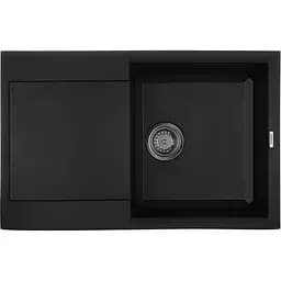 Мийка кухонна Zerix ZS-7950S-03 Чорна (ZX4580)