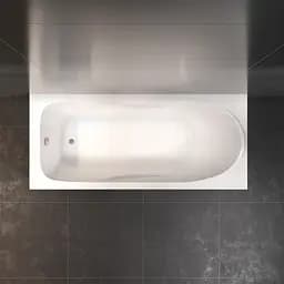 Ванна акрилова Damixa Apollo 160x70 см білий 47WA-160-070W-A, Білий - мініатюра 3