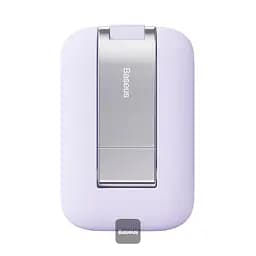 Підставка для гаджетів Baseus Seashell Series Folding Phone Stand (with Xiaomirror) B10551501511-00 Purple - мініатюра 2