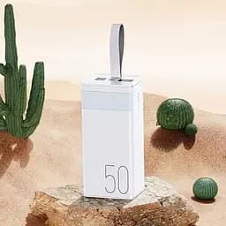 Зовнішній акумулятор Remax RPP-321 Chinen QC 22.5W + PD 20W 50000 mAh білий - мініатюра 2