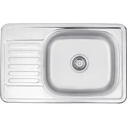 Кухонная мойка Kroner KRP Satin - 6642 (0,8 мм) (CV025281)