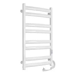 Электрический полотенцесушитель Laris Зебра Атлант ЧФ8 500x900 Э правый R3 77700099, Белый, Правое, Электронный