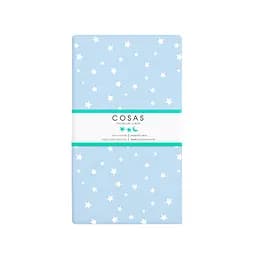 Простирадло Cosas на резинці 80х190х25 starfall cs2, блакитний (StarFall_LightBlue_80х190х25) - мініатюра 3