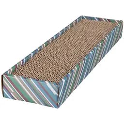 Когтеточка Trixie для котов с мятой картон голубая (4327)