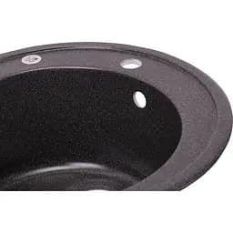 Кухонна мийка Lidz D510/200 GRF-13 графіт (LIDZGRF13D510200) - мініатюра 3